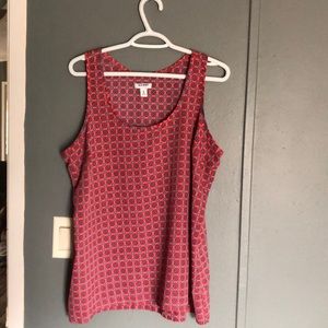 Pattern tank top